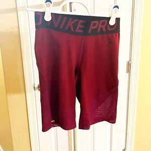 Nike pro biker shorts